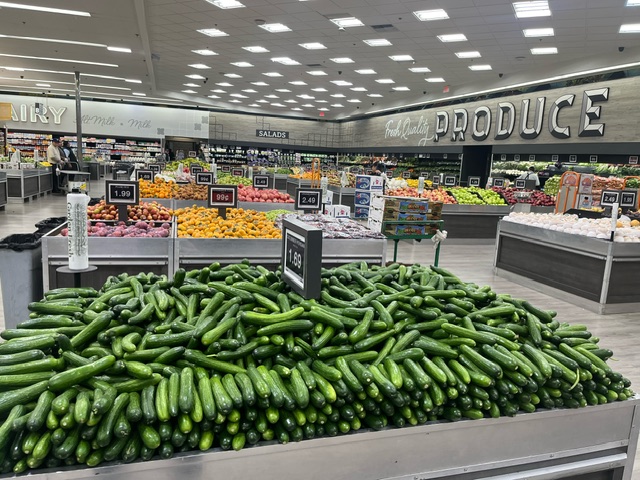 Mediterranean grocery store