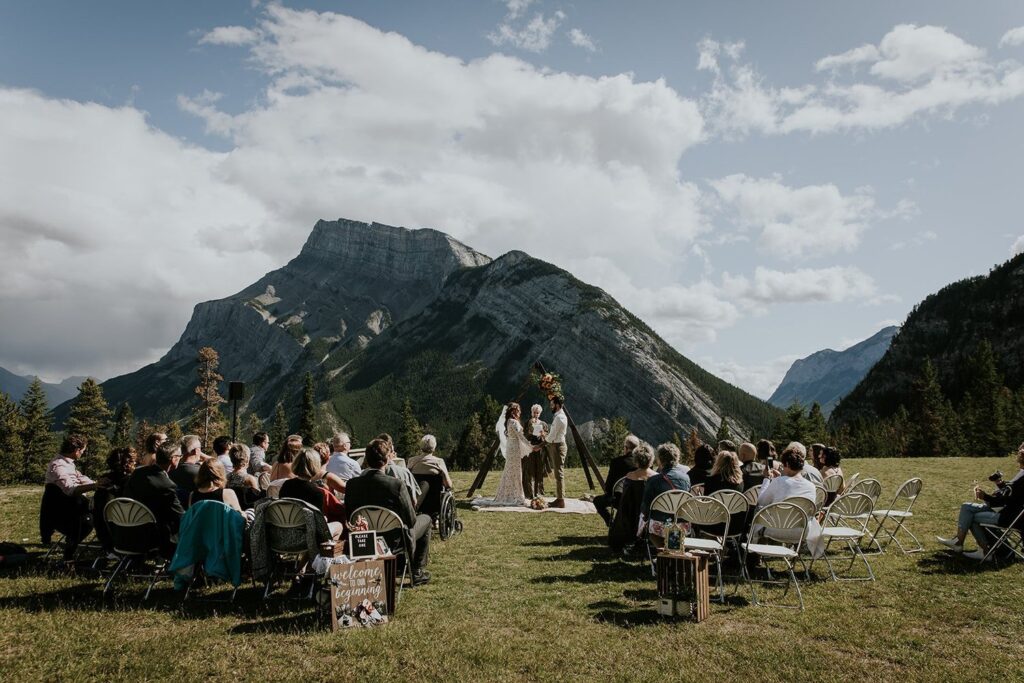 Banff mountain wedding
